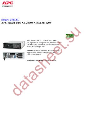 SUA3000RMXL3U datasheet  